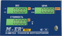 Пленочная панель передняя 223 АС LCD в Дзержинске
