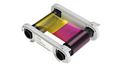 Полноцветная лента (YMCKO) на 500 оттисков с чистящим роликом; для принтера Advent SOLID 700 в Дзержинске
